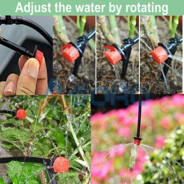 Riego automático de goteo